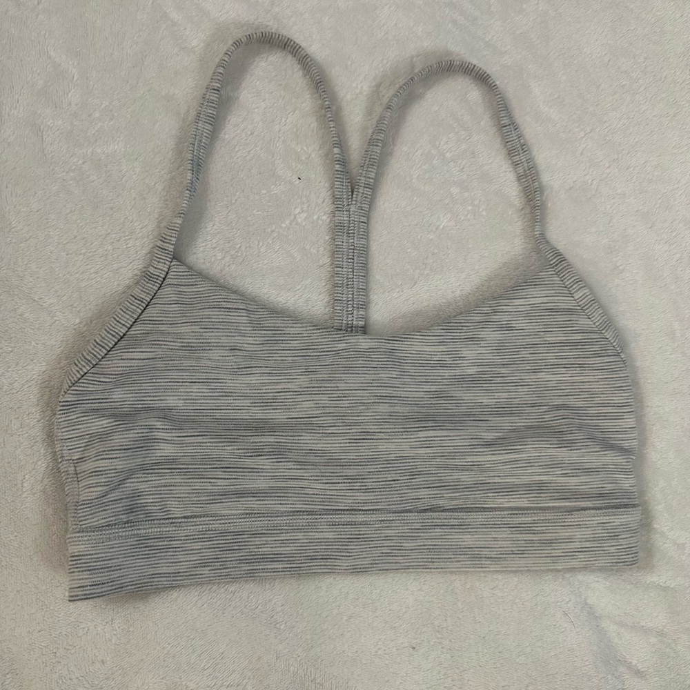 Lululemon grey sports bra
